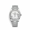 Melhor réplica Rolex Day-date 40 40mm platina 228396tbr-0018 relógio masculino