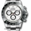 Réplica de luxo Rolex Daytona White Dial 116500ln W como novo