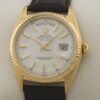 Réplica Suíça Rolex Day Date President Red Quarter Ouro 18K Herrenuhr Automatik