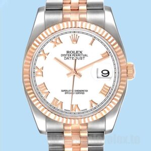Rolex Datejust Masculino 116231 36mm Ver Mostrador Branco