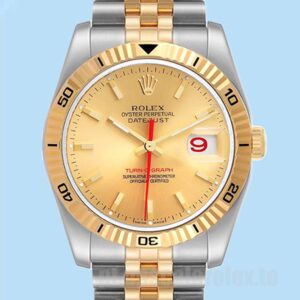 Rolex Datejust Turn-o-graph Masculino 116263 36mm Pulseira Jubileu