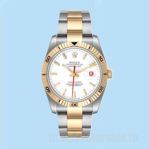 Rolex Datejust Turn-o-graph 36mm Masculino 116263 Pulseira Ostra Automático - Image 2