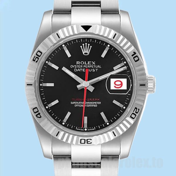 Rolex Datejust Turn-o-graph Masculino 36mm 116264 Tom Prata
