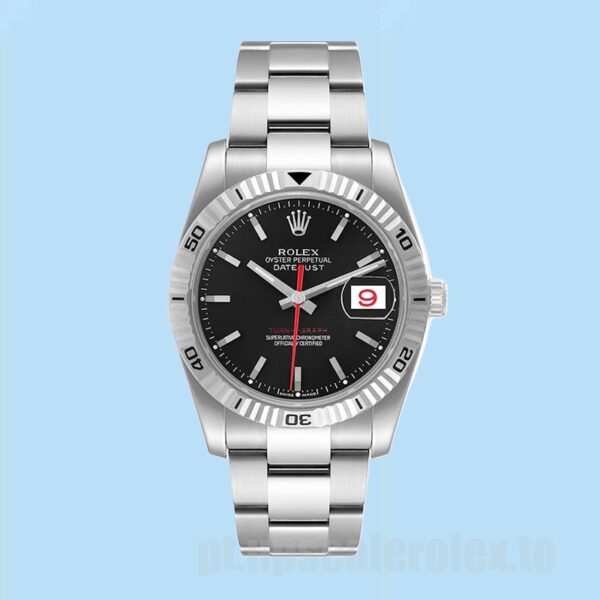 Rolex Datejust Turn-o-graph Masculino 36mm 116264 Tom Prata - Image 2