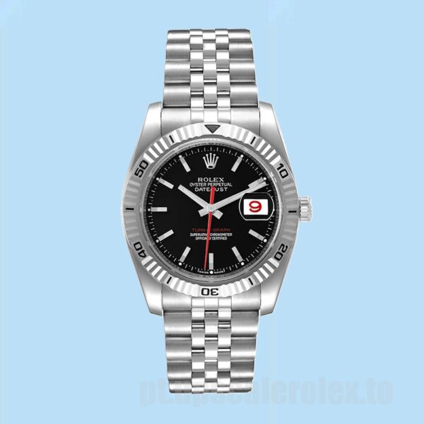 Rolex Datejust Turn-o-graph Masculino 36mm 116264 Tom Prata - Image 5