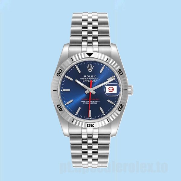 Rolex Datejust Turn-o-graph 116264 Masculino 36mm Automático Ver - Image 5