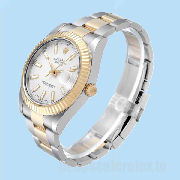 Rolex Datejust Masculino 116333-72213 41mm Pulseira Ostra Ver - Image 3