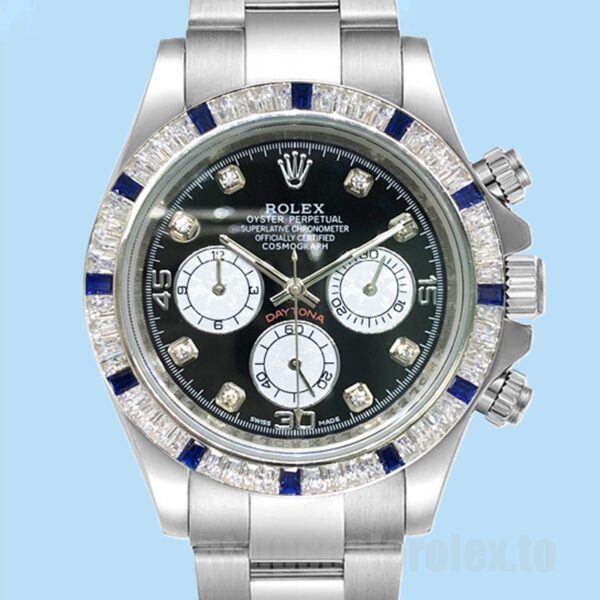 Rolex Daytona 40mm Masculino 116599 Mostrador Preto Ver