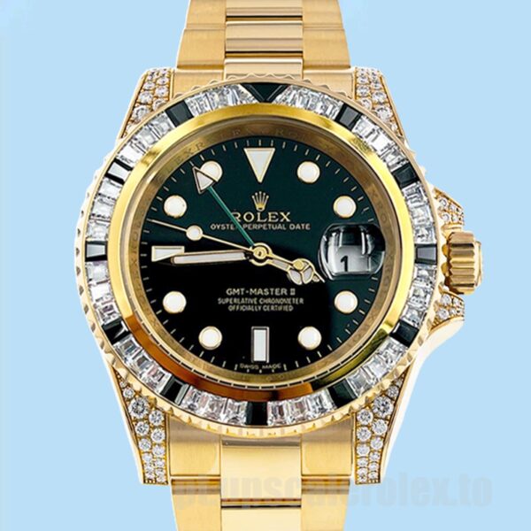 Rolex GMT-Master II Masculino 116758 40mm Ver Pulseira Ostra