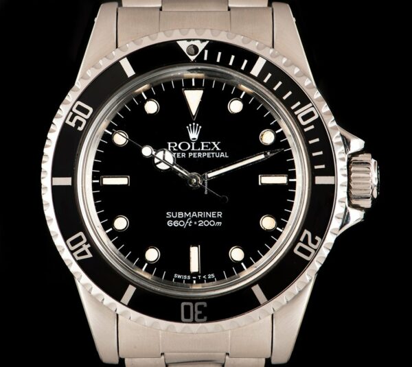 Relógio falso Rolex Steel Submariner sem data 5513