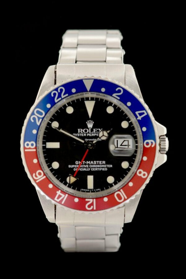 Réplica de qualidade Rolex Gmt-master Pepsi - Referência 1675 - Inspeção - Jahr 1968 1969 - Aaw