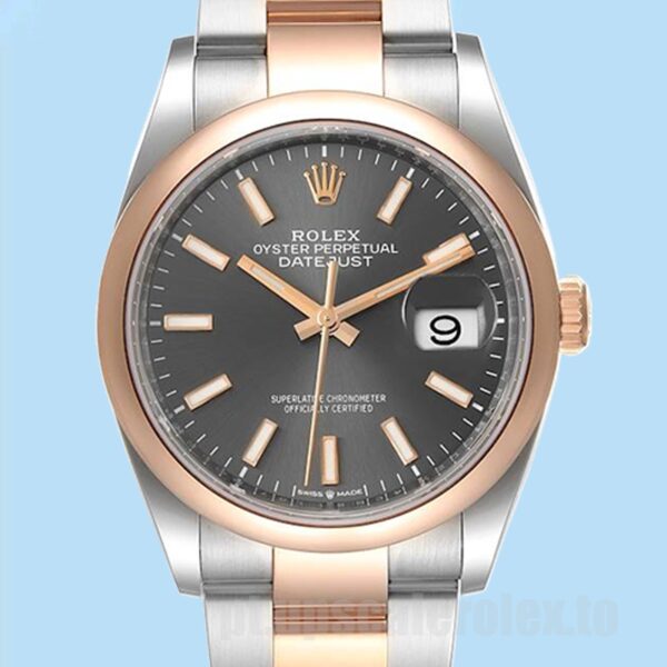 Rolex Datejust m126201-0014 36mm Masculino Automático