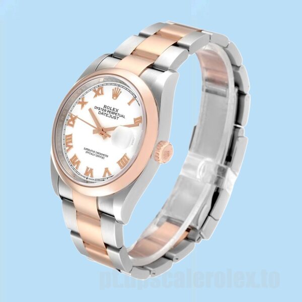 Rolex Datejust m126201-0016 36mm Masculino Automático Tom Prata - Image 3