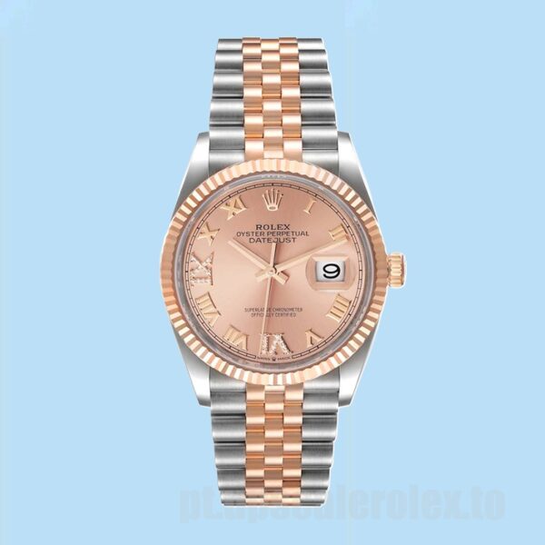 Rolex Datejust m126231-0027 36mm Masculino Pulseira Jubileu Ver - Image 2