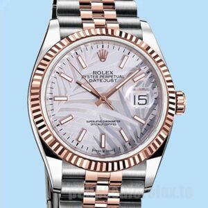 Rolex Datejust M126231-0031 41mm Masculino Ver Tom Prata