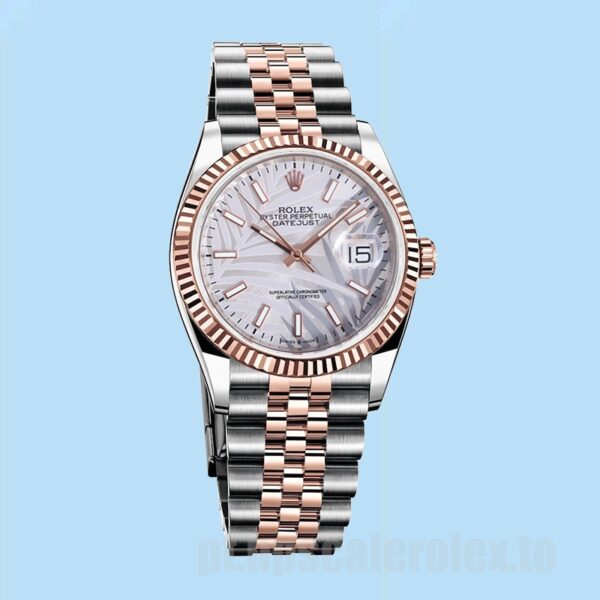 Rolex Datejust M126231-0031 41mm Masculino Ver Tom Prata - Image 2