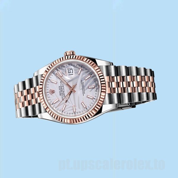 Rolex Datejust M126231-0031 41mm Masculino Ver Tom Prata - Image 3