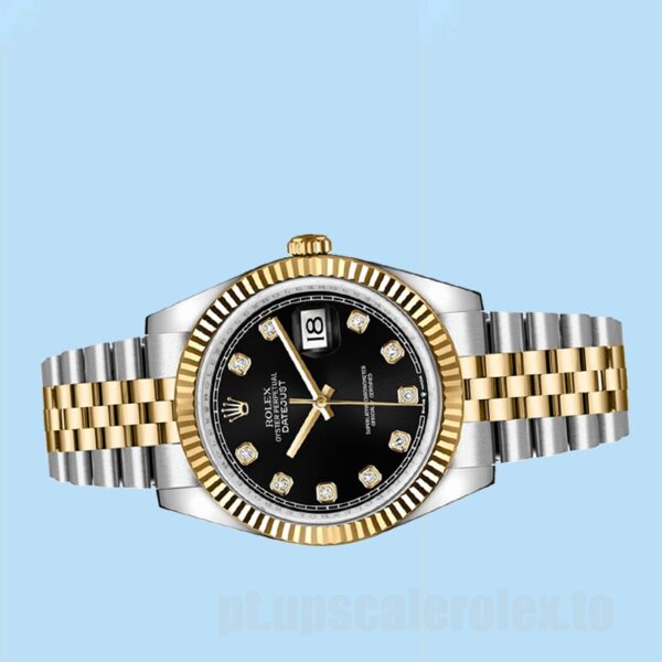 Rolex Datejust 36mm Masculino m126233-0021 Tom Prata Automático - Image 3