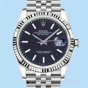 Rolex Datejust Masculino 41mm 126234 Pulseira Jubileu Tom Prata