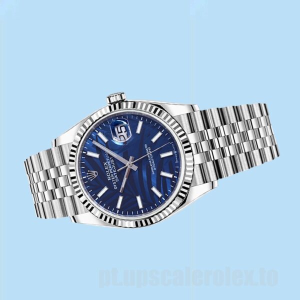 Rolex Datejust 126234 41mm Masculino Tom Prata - Image 3