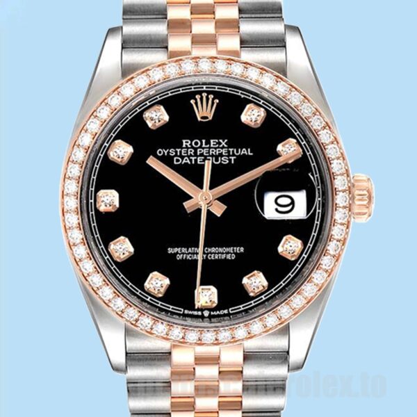 Rolex Datejust m126281rbr-0007 36mm Masculino Ver Automático
