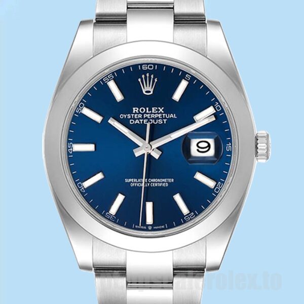 Rolex Datejust m126300-0001 41mm Masculino Pulseira Ostra Ver