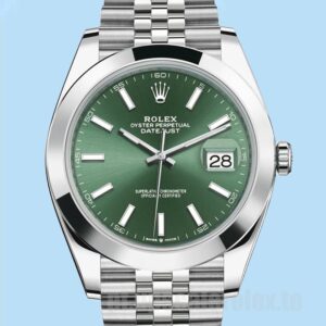 Rolex Datejust m126300-0020 41mm Masculino Ver Tom Prata