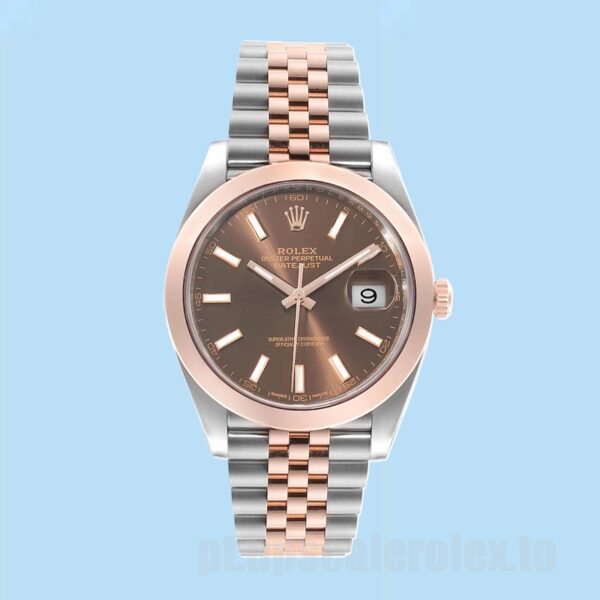 Rolex Datejust 41mm m126301-0002 Masculino Pulseira Jubileu Ver - Image 2
