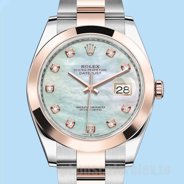 Rolex Datejust Masculino 41mm m126301-0013 Tom Prata Ver