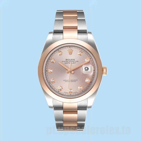 Rolex Datejust Masculino 41mm m126301-0007 Tom Prata - Image 2