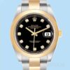 Rolex Datejust 126303 Masculino 41mm Mostrador Preto