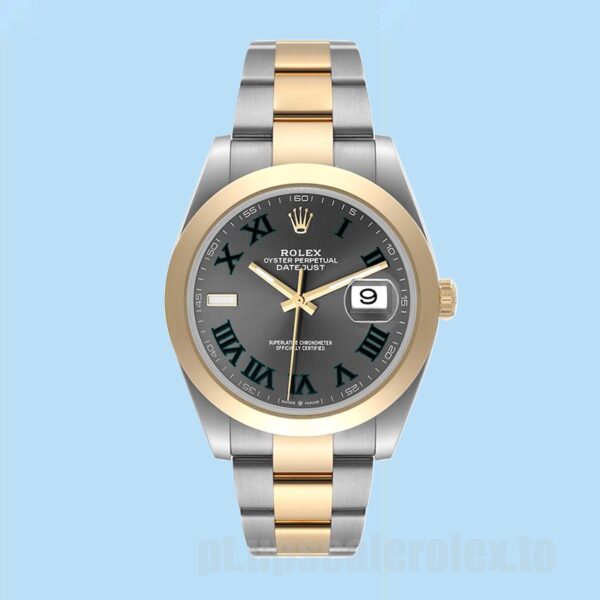 Rolex Datejust m126303-0019 41mm Masculino Pulseira Ostra - Image 2