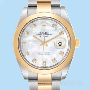 Rolex Datejust 41mm Masculino m126303-0017 Tom Prata