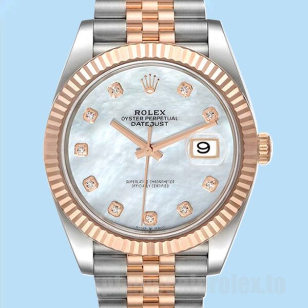 Rolex Datejust m126331-0014 Masculino 41mm Automático