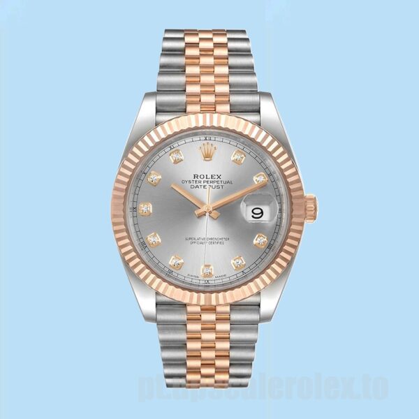 Rolex Datejust 126331 Masculino 41mm Pulseira Jubileu - Image 2