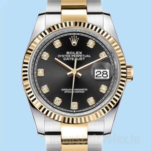 Rolex Datejust 41mm m126333-0005 Masculino Pulseira Ostra Ver