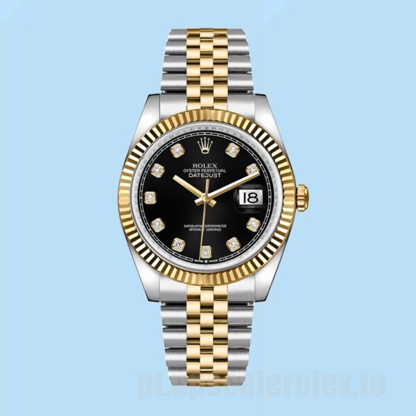 Rolex Datejust 41mm m126333-0005 Masculino Pulseira Ostra Ver - Image 5