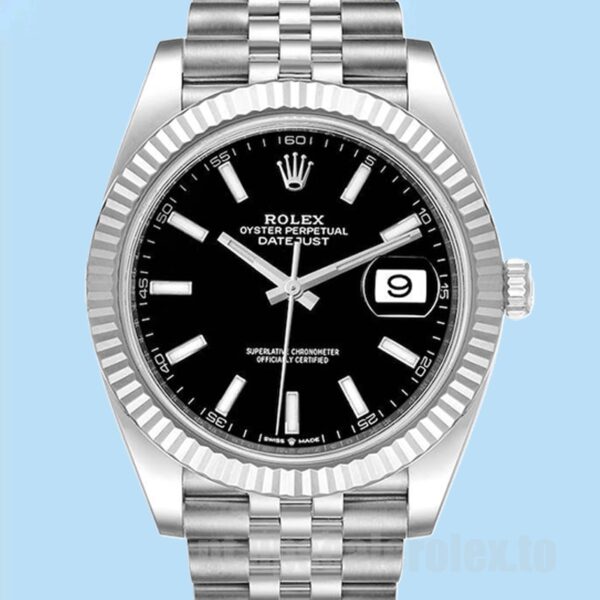 Rolex Datejust 41mm Masculino m126334-0018 Ver