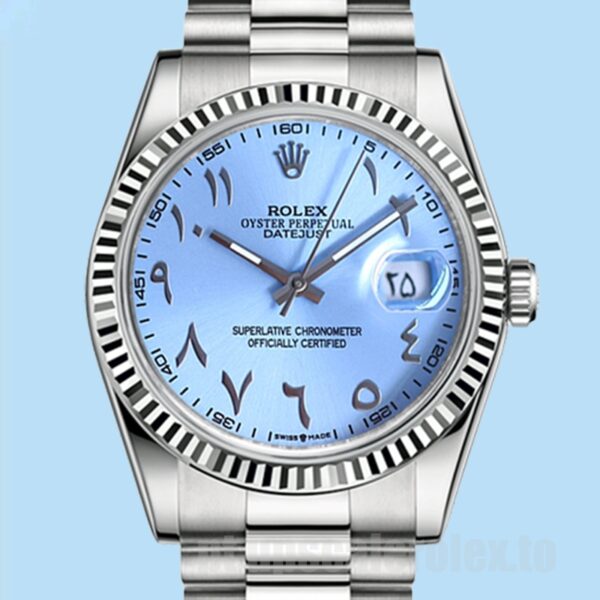 Rolex Datejust 41mm Masculino 126334 Mostrador Azul