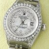 Réplica Rolex Datejust 26mm Steel Jubilee Diamond Watch com mostrador Royal Mop