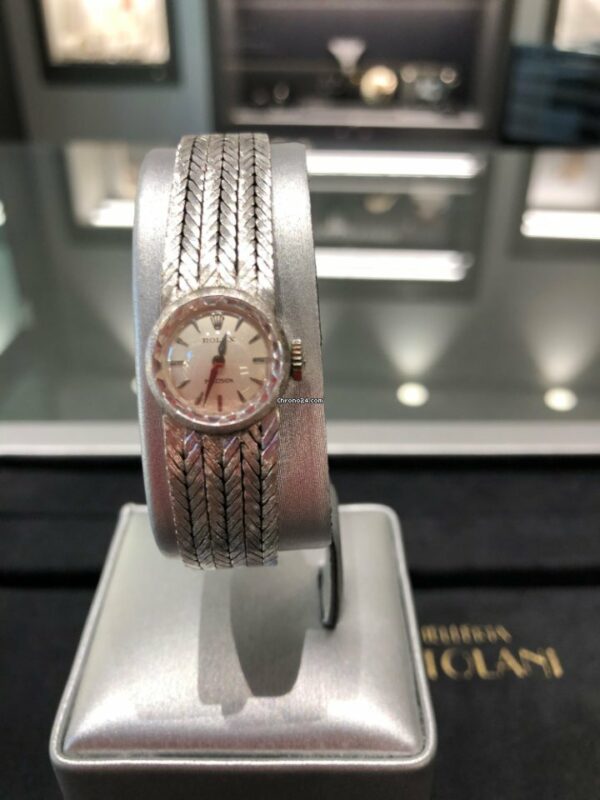 Compre Rolex Precision falso em ouro branco