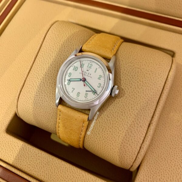 Réplica de qualidade Rolex Oyster Royal 29mm Vintage corda manual - aço inoxidável