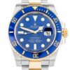 Réplica de qualidade Rolex Submariner Date 40mm. Caixa e documentos em aço e ouro 2015