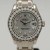 Réplica de luxo Rolex Pearlmaster Mop Dial Factory Diamond Bezel