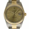 Réplica Rolex Swiss Date 15203 34mm Aço Ouro Amarelo Champanhe 2000 Caixa/Cartão/Garantia #287-1