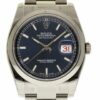 Réplica de luxo Rolex New Datejust 36mm 116200 Automático Azul Aço 2019 Caixa/cartão/5yrwty #rl28
