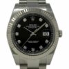 Melhor Réplica Rolex New Datejust 41 126334 41mm Aço Black Diamond 2020 Caixa/cartão/wty #rl451