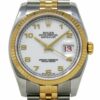 Réplica Rolex Datejust 116233 36mm Aço Amarelo Ouro Branco Automático 2005 1yrwty #764-1