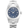 Réplica Suíça Rolex Lady Oyster Perpetual Blue Quarter Arabic 76080 24mm