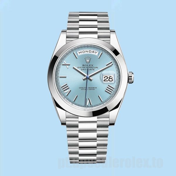 Rolex Day-Date 40mm m228206-0044 Masculino Ver - Image 2